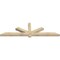 Ekena Millwork Kennewick Rough Sawn Timber Gable Bracket, Douglas Fir, 84"W x 24"H x 4"D x 4"F, 7/12 Pitch GBW084X24X0404KEN00RDF - alternate 5